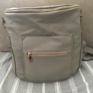 ✨ EUC Fawn Design Gray Diaper Backpack ✨